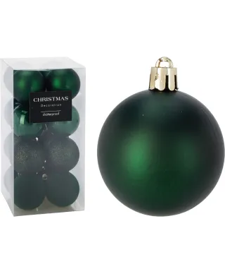 Komplet 16 bombek XMASBALL 6CM ZESTAW 16