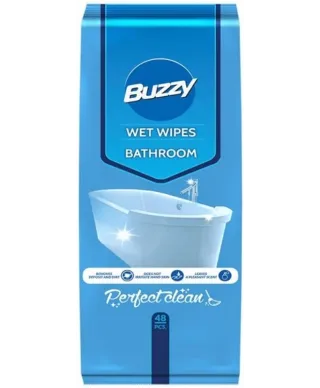 BUZZY Chusteczki nawiliżone do łazienki50sztuk ocean