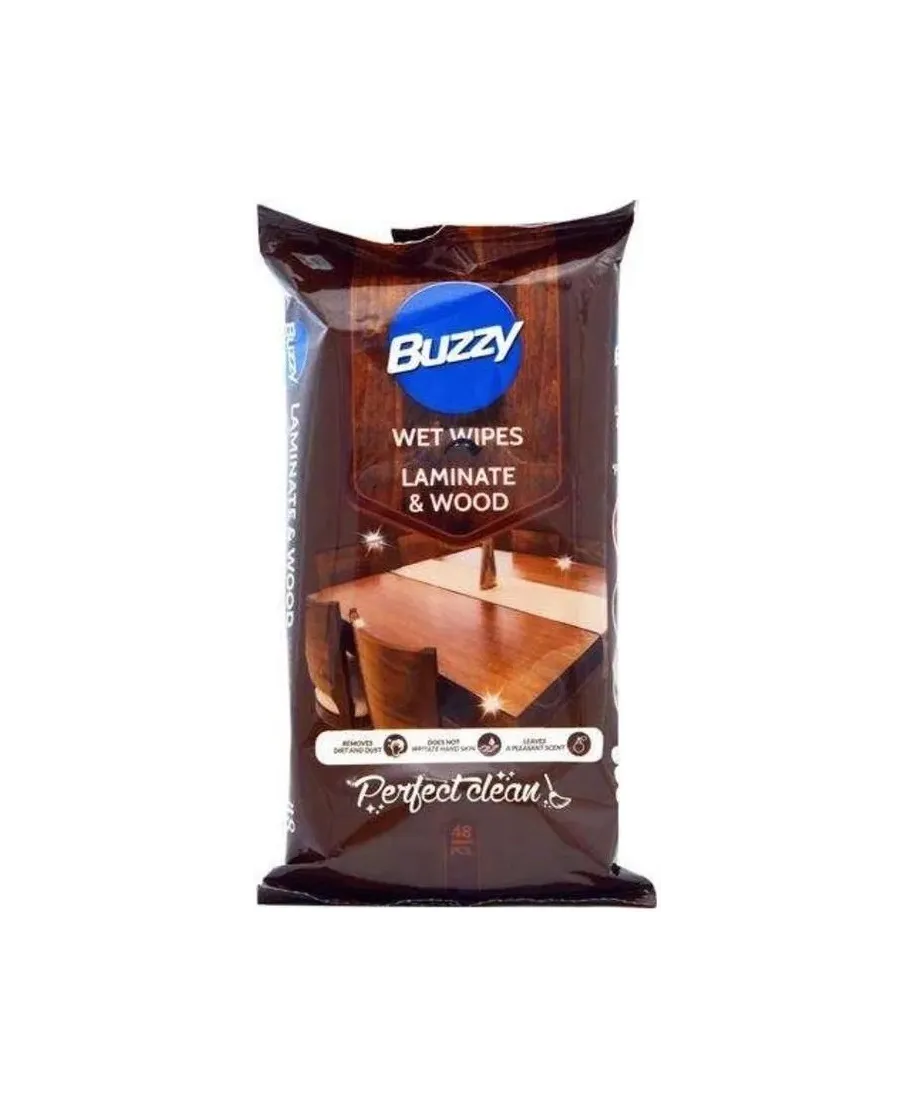 BUZZY Chusteczki nawiliżone do mebli 50sztuk orange