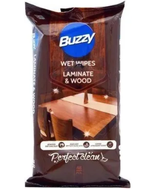 BUZZY Chusteczki nawiliżone do mebli 50sztuk orange