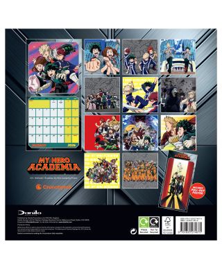 My Hero Academia - kalendarz 2026
