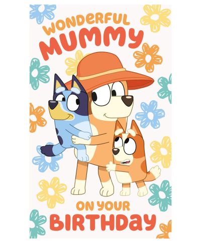 Bluey Mummy - kartka urodzinowa