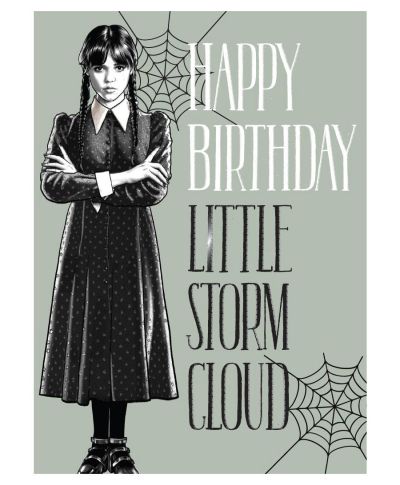 Wednesday Storm Cloud - kartka urodzinowa