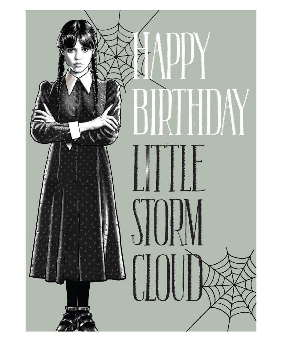 Wednesday Storm Cloud - kartka urodzinowa