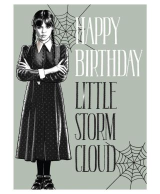 Wednesday Storm Cloud - kartka urodzinowa