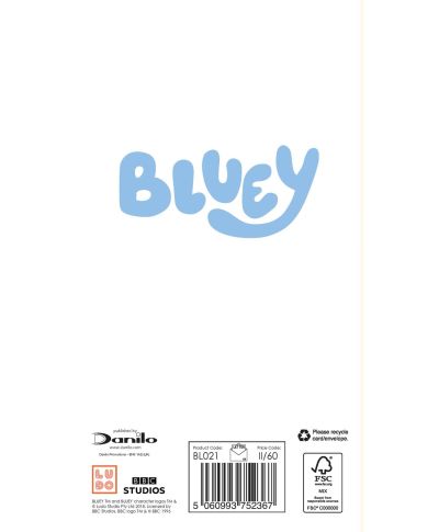 Bluey i Bingo - kartka urodzinowa