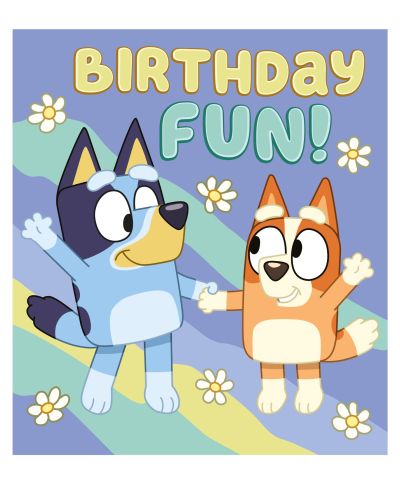 Bluey Birthday - kartka urodzinowa