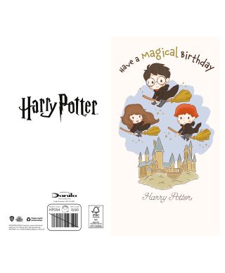 Harry Potter - kartka urodzinowa