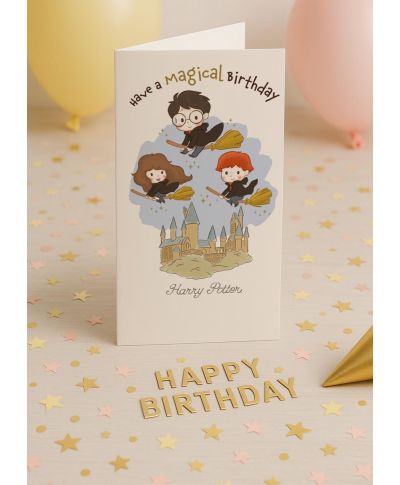Harry Potter - kartka urodzinowa