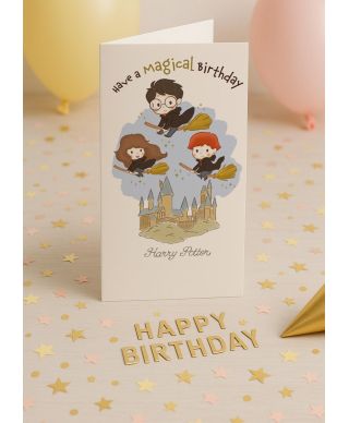 Harry Potter - kartka urodzinowa