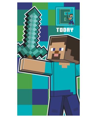 Minecraft 6 Today - kartka urodzinowa