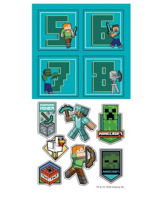 Minecraft 6 Today - kartka urodzinowa