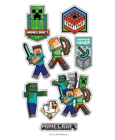 Minecraft - kartka urodzinowa