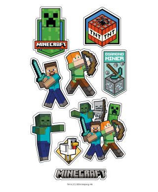 Minecraft - kartka urodzinowa