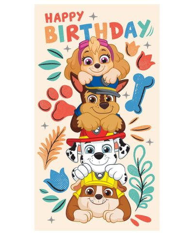 Psi Patrol - kartka urodzinowa