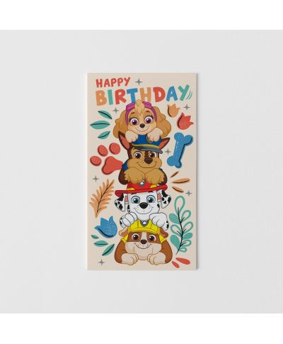 Psi Patrol - kartka urodzinowa