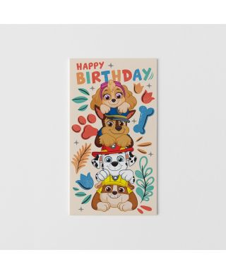 Psi Patrol - kartka urodzinowa