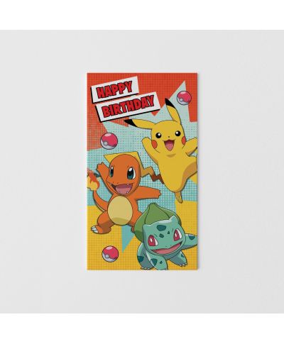 Pokemon - kartka urodzinowa