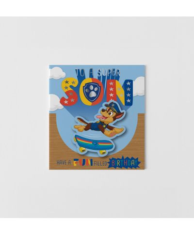 Paw Patrol Son Psi Patrol - kartka urodzinowa