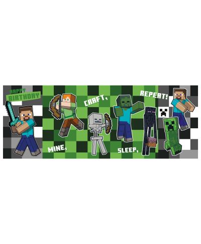 Minecraft - kartka urodzinowa