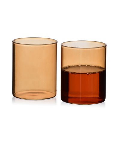 ROMANE Komplet 4 szklanek 280ml borokrzemowe 7x7xh9cm