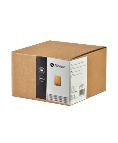 ROMANE Komplet 4 szklanek 280ml borokrzemowe 7x7xh9cm