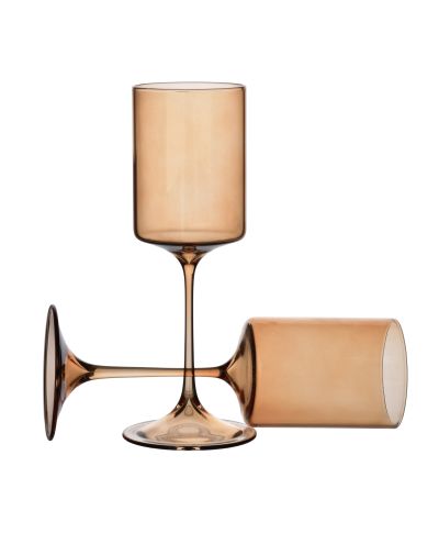 ROMANE Komplet 4 kieliszków 300ml borokrzemowe 7x7xh22cm