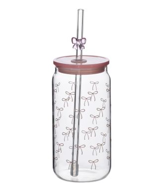 PETER RIBBON Kubek ze słomką 480ml7,5x7,5x15cm