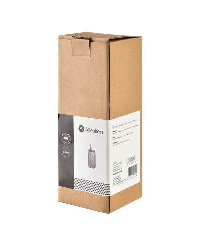 PETER RIBBON Kubek ze słomką 480ml7,5x7,5x15cm