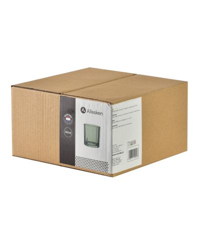 ELISE STRIPES Komplet 4 szklanek 310ml 8x8xh9cm