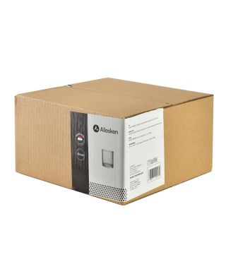 ELISE STRIPES Komplet 4 szklanek 310mlprzezroczyste 8x8xh9cm