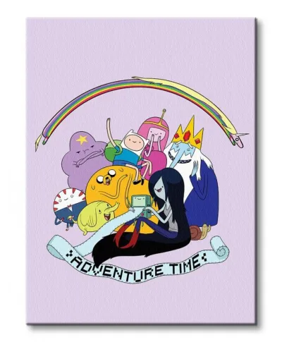 Adventure Time - Group - Obraz na płótnie