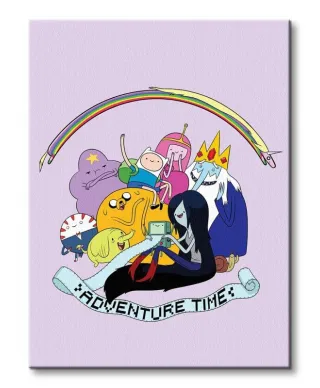 Adventure Time - Group - Obraz na płótnie