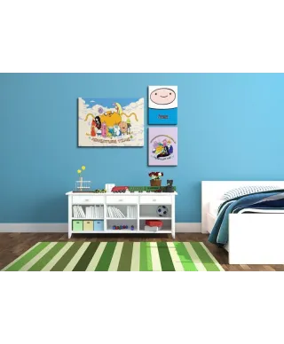 Adventure Time - Group - Obraz na płótnie
