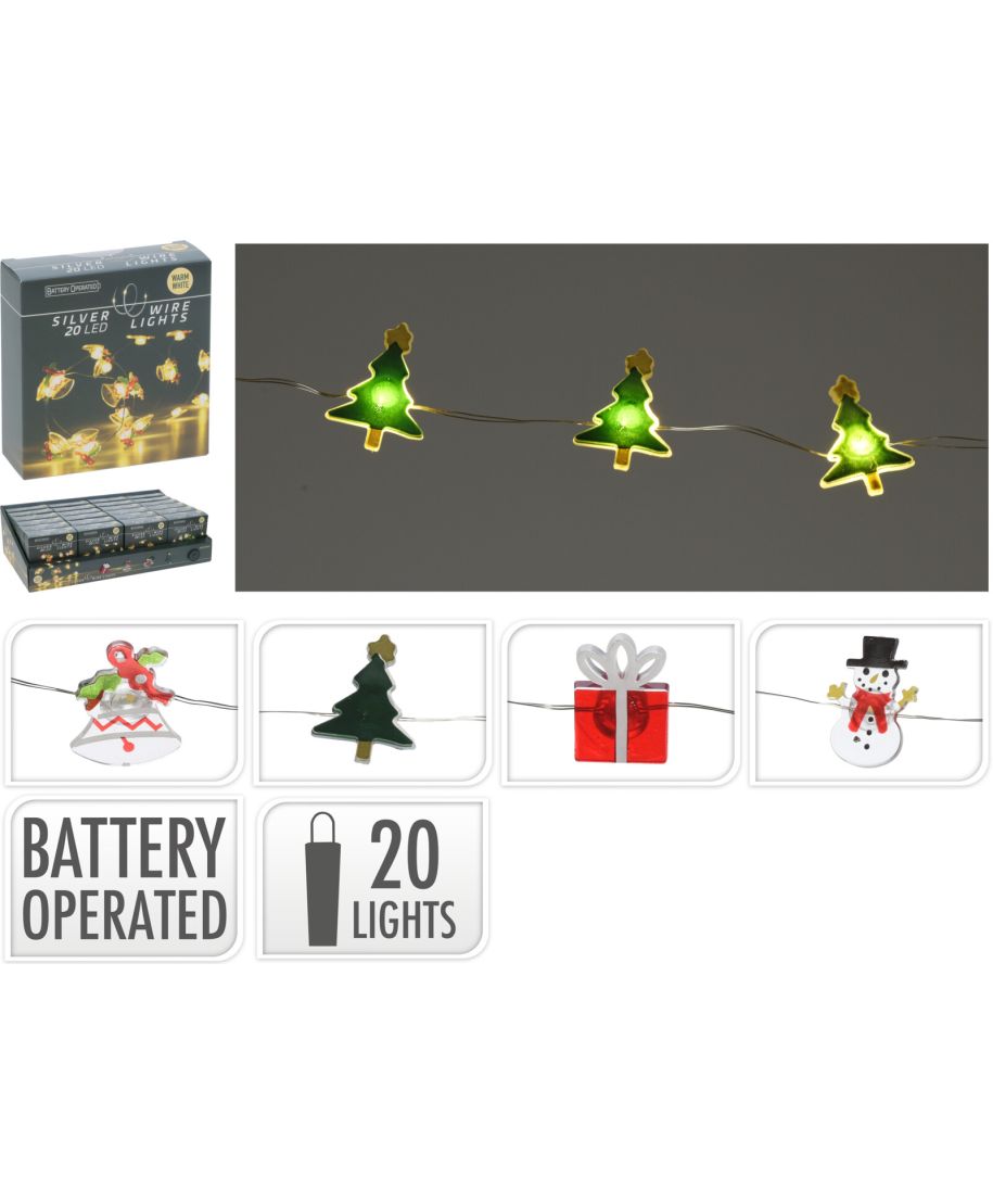 Łańcuch świetlny  20L 4ASS