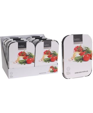 Foremka alumniniowa 5szt z pokrywą