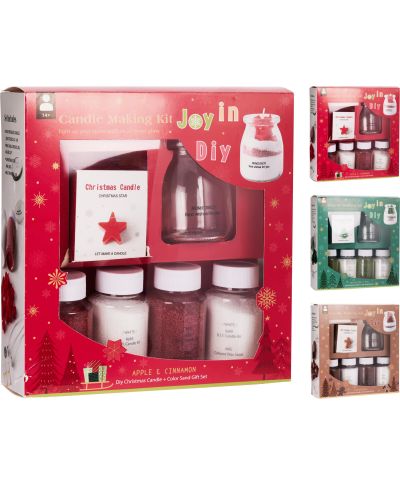 Zrób to sam Świeca+dekoracje 3ASS