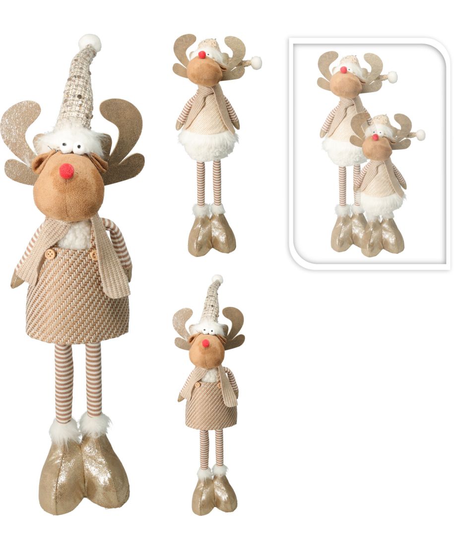 Figura ŁOŚ na nogach teleskopowych 49cm