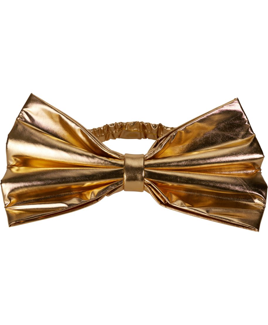 Kokarda na krzesło 50X34CM ZŁOTA KOLOR