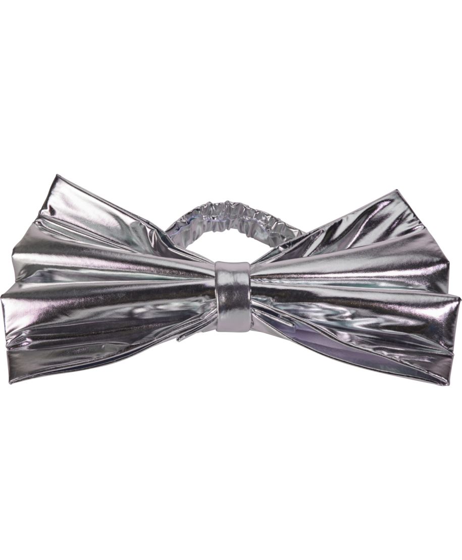 Kokarda na krzesło 50x34cm srebrna