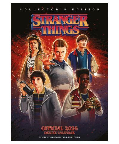 Stranger Things Deluxe - kalendarz A3 na 2026 rok