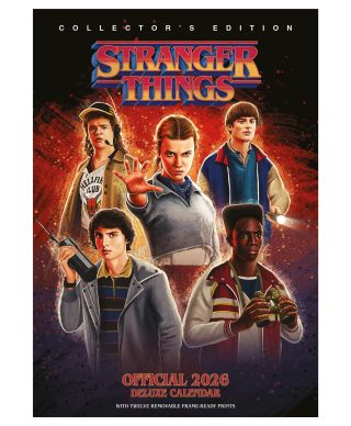 Stranger Things Deluxe - kalendarz A3 na 2026 rok