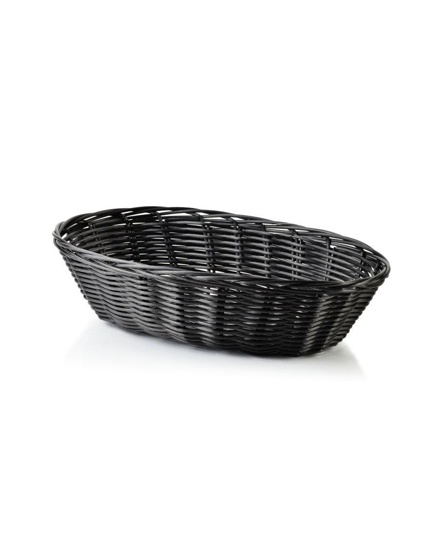 SINO Koszyk 26x15x7 cm czarny