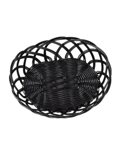 SINO Koszyk 26,5x20x9 cm ażurowy czarny