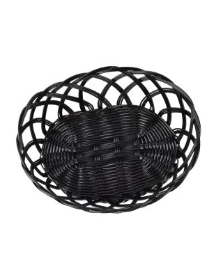 SINO Koszyk 26,5x20x9 cm ażurowy czarny