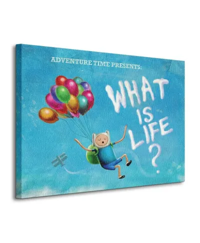 Adventure Time - What is Life? - Obraz na płótnie