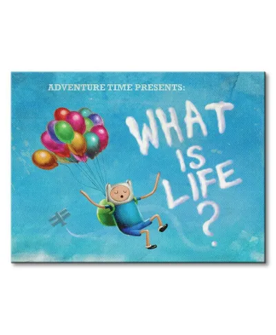 Adventure Time - What is Life? - Obraz na płótnie