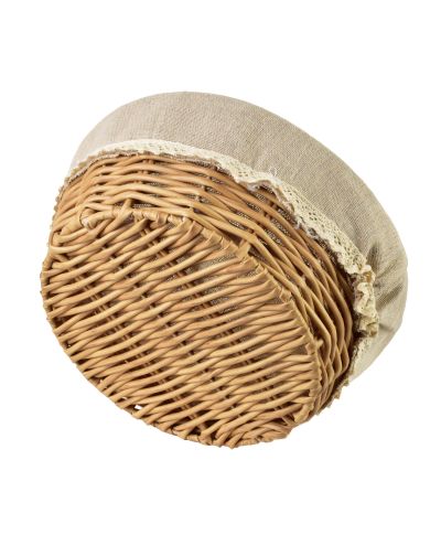 SINO Koszyk 23x23x9cm materiał koronka