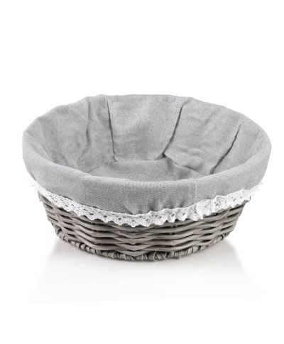 SINO Koszyk 23x23x9cm materiał koronka