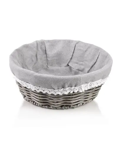 SINO Koszyk 23x23x9cm materiał koronka